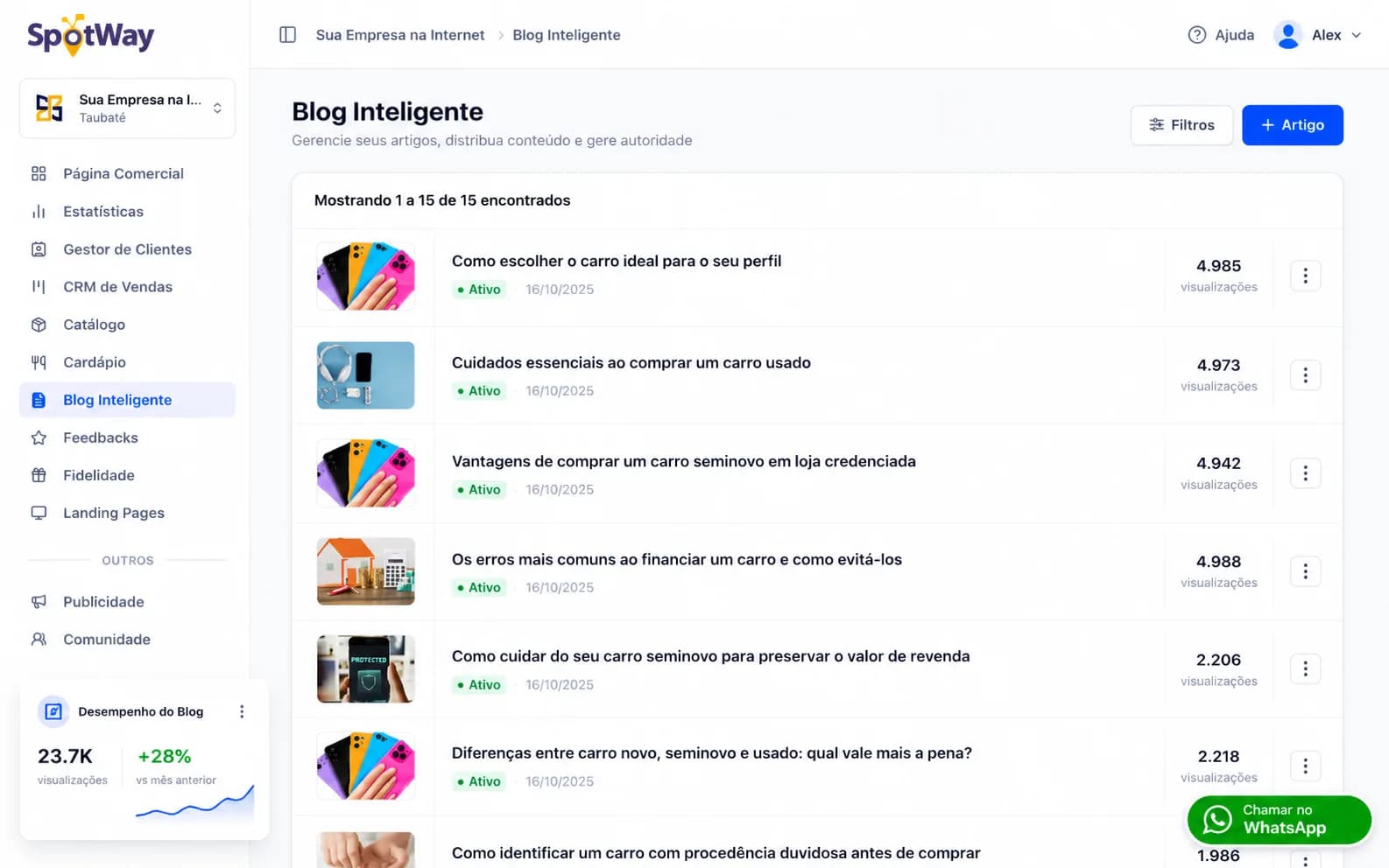 Blog Inteligente Guia Taubaté